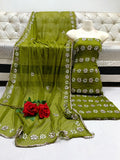 Embroidery gotta soft Bamber chiffon