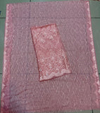 Self embroidery works with sequins 
soft Bamber chiffon
